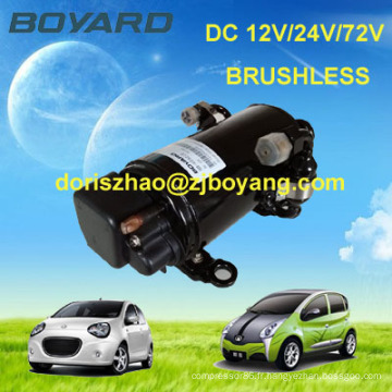 Compresseur d’air BOYARD R134a sans frottoir de CC de 12 volts réfrigérateur mini climatiseur portable pour voiture